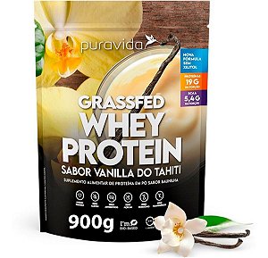 Grassfed Whey Protein Puravida Proteína Clean Label 900g