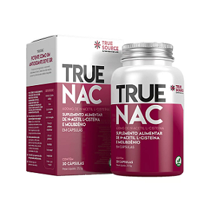 True Nac (30 Cápsulas) N-acetilcisteína - True Source