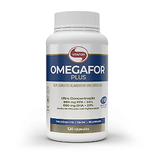 Omegafor Plus  (990mg Epa/660mg Dha / Dose) 120 Caps