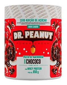Dr Peanut Nova Pasta De Amendoim Chococo Com Whey 650g