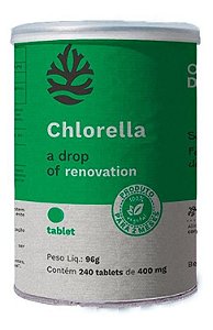Chlorella 240 Tabletes 400mg - Ocean Drop - Superfood