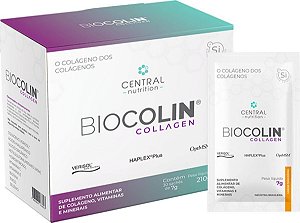 Biocolin Collagen Central Nutrition Colágeno Verisol 30sach