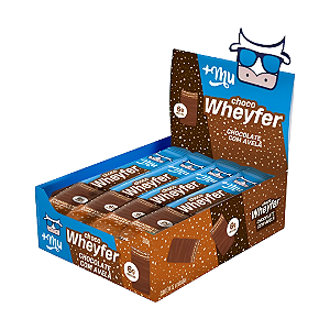 12 Choco Wheyfer Wafer - Mais Mu Sabores