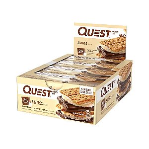 Quest Bar 60g Display 12 Unid. Smores