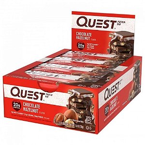Quest Bar 60g Display 12 Unid. Chocolate Halzenut