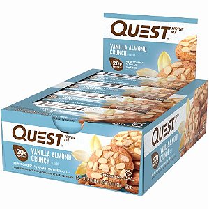 Quest Bar 60g Display 12 Unid. Vanilla Almond