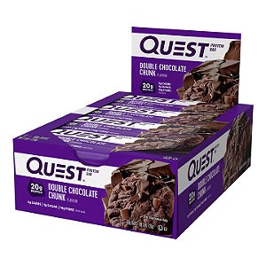 Quest Bar 60g Display 12 Unid. Double Chocolate