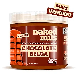 Naked nuts - Pasta Castanha de Caju 300G
