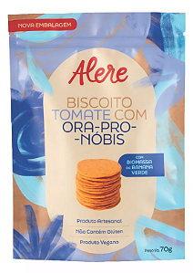 Biscoito de Tomate e Ora-Pro-Nóbis Alere Gourmet 70g