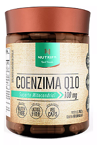 Coenzima Q10 100mg 60 Cápsulas Nutrify