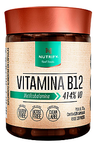Vitamina B12 (120 Caps) - Nutrify