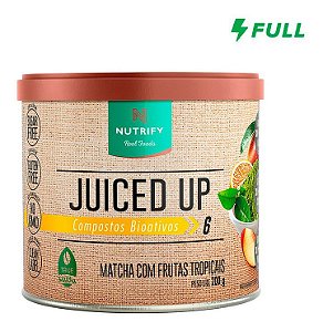 Juiced Up  200g  Com  Chá Verde  - Nutrify