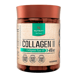 Collagen Ii 40mg - Colágeno Tipo 2 (60 Caps) - Nutrify