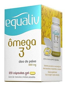 Equaliv Omega 3 1000mg 120 Cápsulas