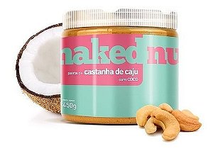 Pasta De Castanha De Caju Com Coco Naked Nuts 450g