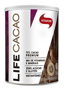 Life Cacao Achocolatado Com Vitaminas 300g - Vitafor