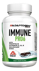 Adaptogen Immune Pro 6 Propolis, Vitamina C, D, E 30 Caps