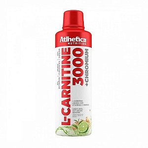 L Carnitina 3000 C/ Picolinato De Cromo 960ml - Atlhetica