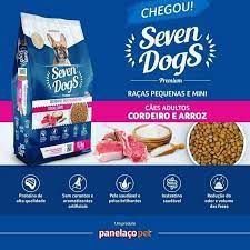 SEVEN DOGS - RAÇAS PEQUENAS E MINI - CORDEIRO E ARROZ- 10,1KG