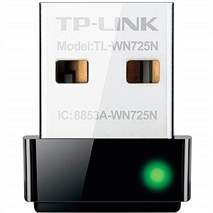 Adaptador Mini USB Wireless TP-Link 150Mbps TL-WN725N
