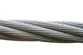 Cabo de aço 1/4" 6x19+AF Polido CIMAF COM CERTIFICADO