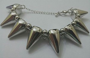 Pulseira de Spike - Prata