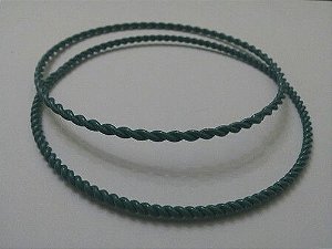 Conjunto 2 Pulseiras Trançadas - Verde