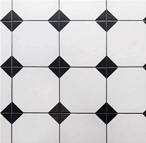 PISO EM PORCELANA HIDRAULICA CLÁSSICO 20X20 CM KIT COM 15 PEÇAS