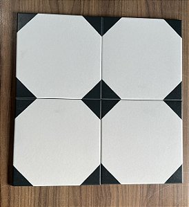 PISO EM PORCELANA HIDRAULICA CLÁSSICO 20X20 CM KIT COM 15 PEÇAS