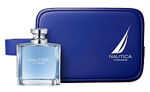 KIT Nautica Voyage Eau de Toilette 100ml Perfume Masculino