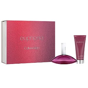 Conjunto Euphoria for Women Calvin Klein Eau de Parfum 100ml + Loção Corporal 100ml