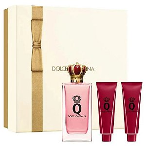Kit Coffret Dolce&Gabbana Q 100ml Eau De Parfum Perfume Feminino