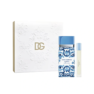 Kit Light Blue Capri In Love Dolce & Gabbana Eau de Parfum 100ml + Travel Size 10ml Feminino