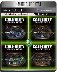 Camuflagem Afterlife Weaponized Paladin Cyborg Call of Duty Black ops 2 - Ps3 Psn
