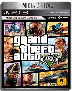 Grand Theft Auto 5  Gta 5 - Ps3 Psn - Mídia Digital