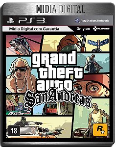Grand Theft Auto Gta San Andreas HD  Ps3 Psn - Mídia Digital
