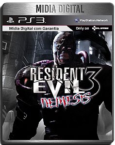 Resident Evil 3 - Clássico De Ps1 - Ps3 Psn - Mídia Digital