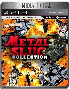 Metal Slug Collection 1 ao 6 e X - Ps3 Psn - Mídia Digital