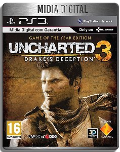 Uncharted 3 Game Of The Year  Ps3 Psn - Mídia Digital