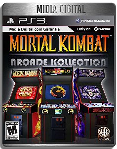 Mortal Kombat Arcade Kollection Ps3 Psn - Mídia Digital