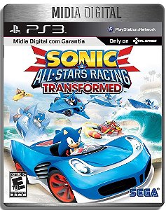 Sonic & All-Stars Racing Transformed  Ps3 Psn - Mídia Digital