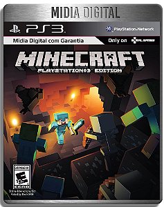 Minecraft  Ps3 Psn - Mídia Digital