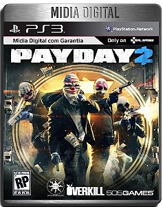 Payday 2 Ps3 Psn - Mídia Digital