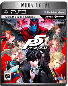 Persona 5 + 10 Dlcs Ps3 Psn - Mídia Digital
