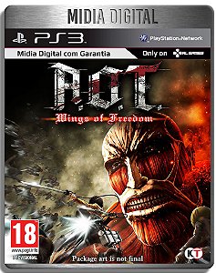 Attack On Titan Wings Of Freedom - Ps3 Psn - Mídia Digital