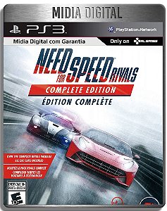 Need For Speed Rivals Complete Edition + Dlcs - Ps3 Psn - Mídia Digital