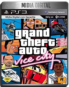 Grand Theft Auto Gta Vice City - Ps3 Psn - Midia Digital