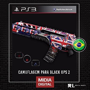 Camuflagem Para Black Ops 2 em Português - Escolha a sua - PS3 - MIDIA DIGITAL