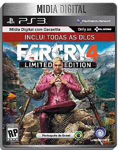 Far Cry 4 Gold Edition Inclui Todas Dlcs - Ps3 Psn - Mídia Digital