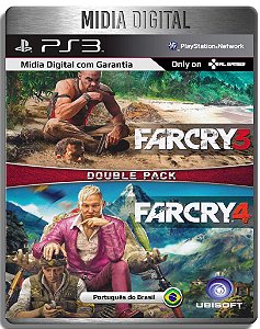 Far Cry 3 + Far Cry 4 - Ps3 Psn - Mídia Digital